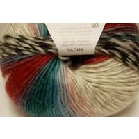 Kirei color, Hellgrau mit Blau-Gr&uuml;n-Rot